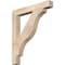 Ekena Millwork Funston Block Smooth Bracket, Douglas Fir, 3 1/2"W x 28"D x 32"H BKT04X28X32FST05SDF - alternate 1